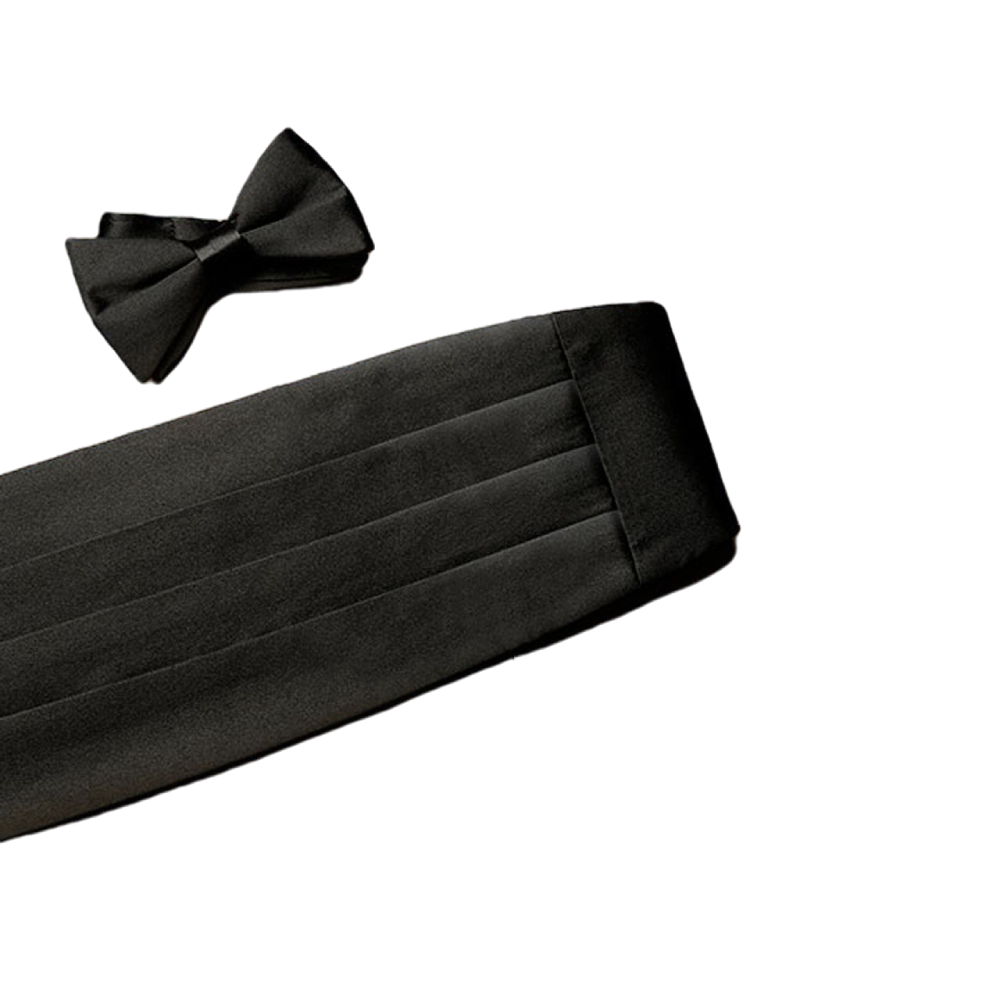 Black Formal Cummerbund