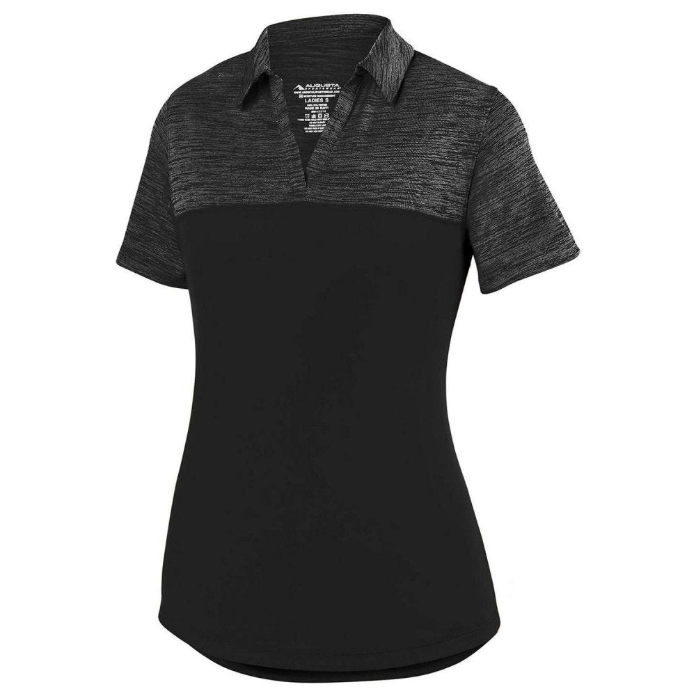 SOTS Alumni Ladies Shadow Tonal Heather Polo with Alumni Logo