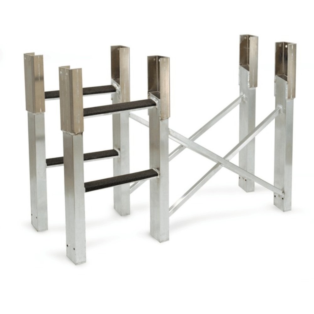 2' Extensions (pr) (for 6' Command Center 2 only)-Silver