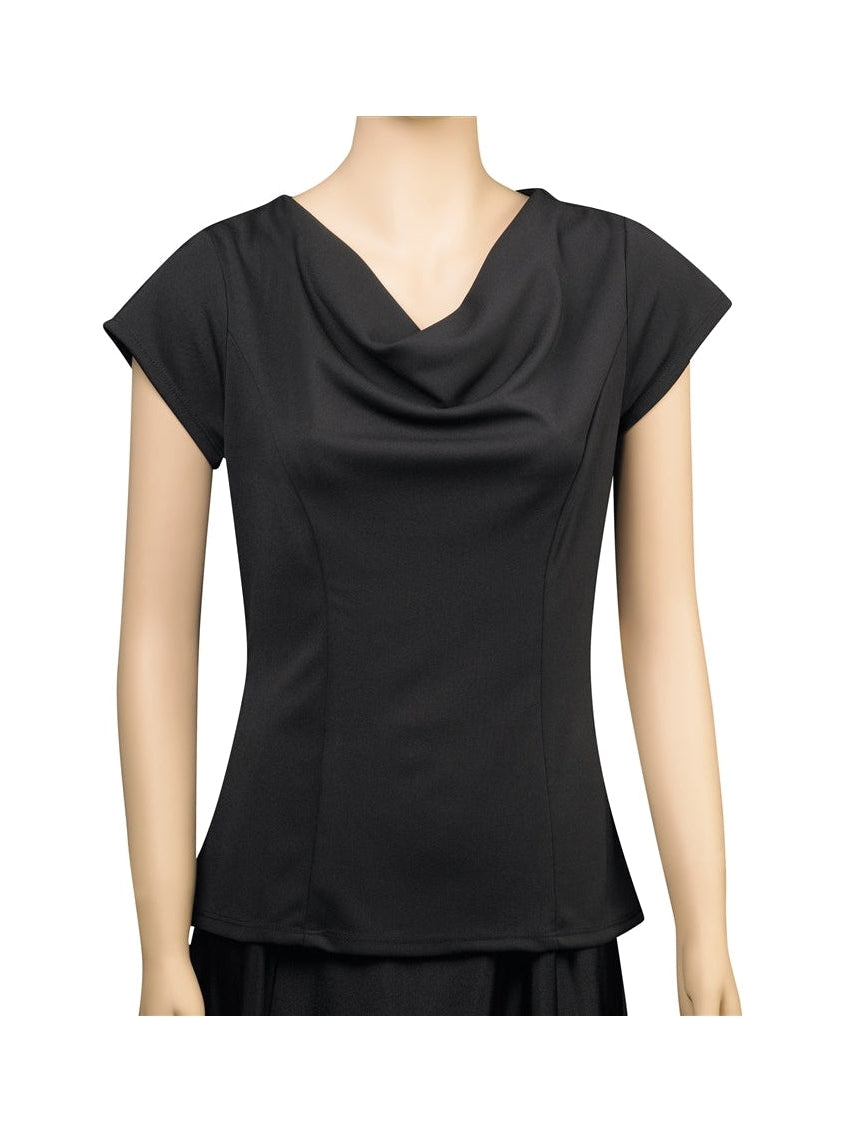 Black Priscilla Blouse