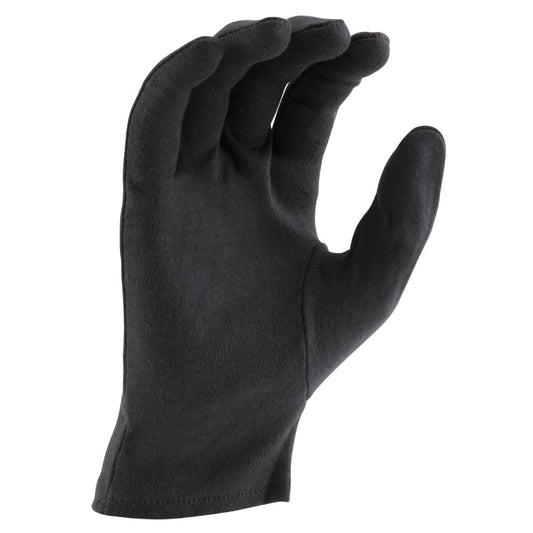 Mountain Brook COTTON SHORT WRIST GLOVE in BLACK