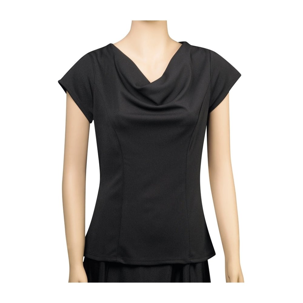 Black Priscilla Blouse