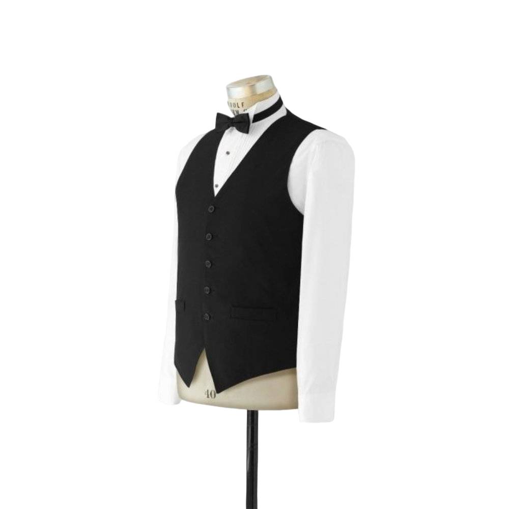 Matte Polyester Formal Vest