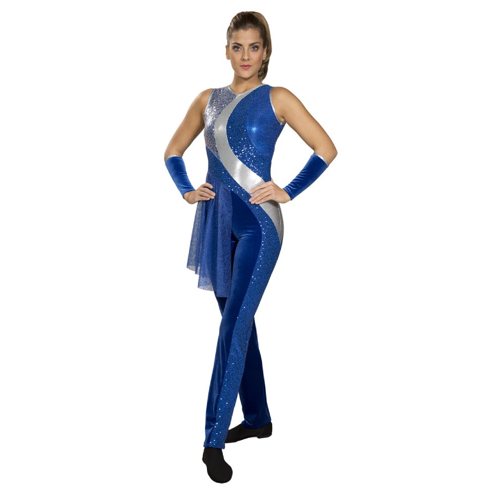 Swirl Collection Unitard Guard Uniform