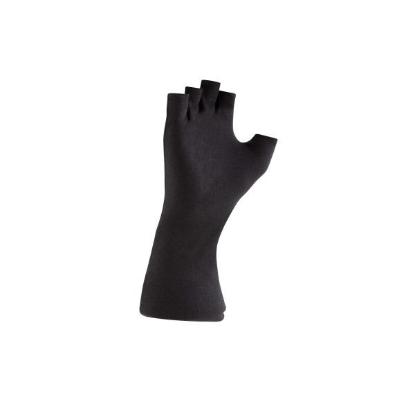 Elberta Long Wrist Fingerless Glove in black