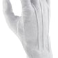 Long Wrist Cotton Marching Band Gloves WHITE A&M
