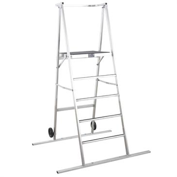 5' Space Saver (Ladder) Podium-Silver